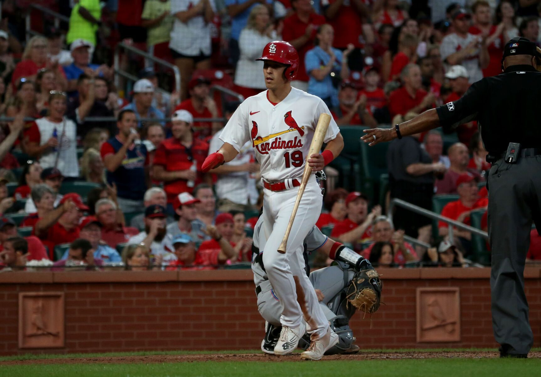 Game 2 of St. Louis Cardinals and Miami Marlins series